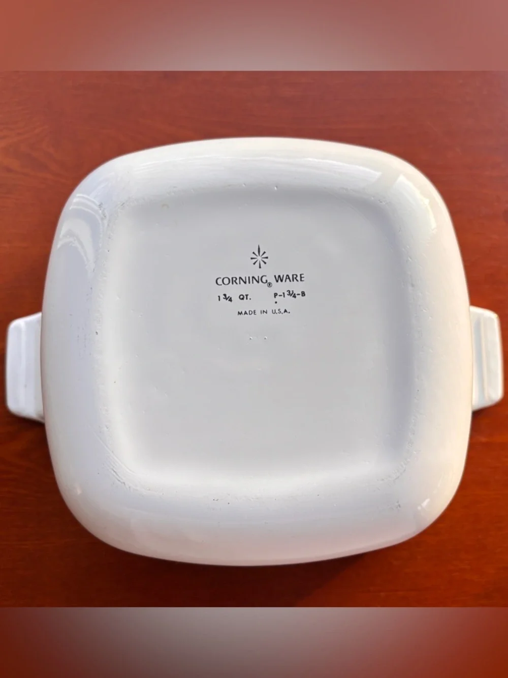 CorningWare Blue Cornflower 1.75 Qt. Casserole Dish with Lid P-1 3/4-B Vintage